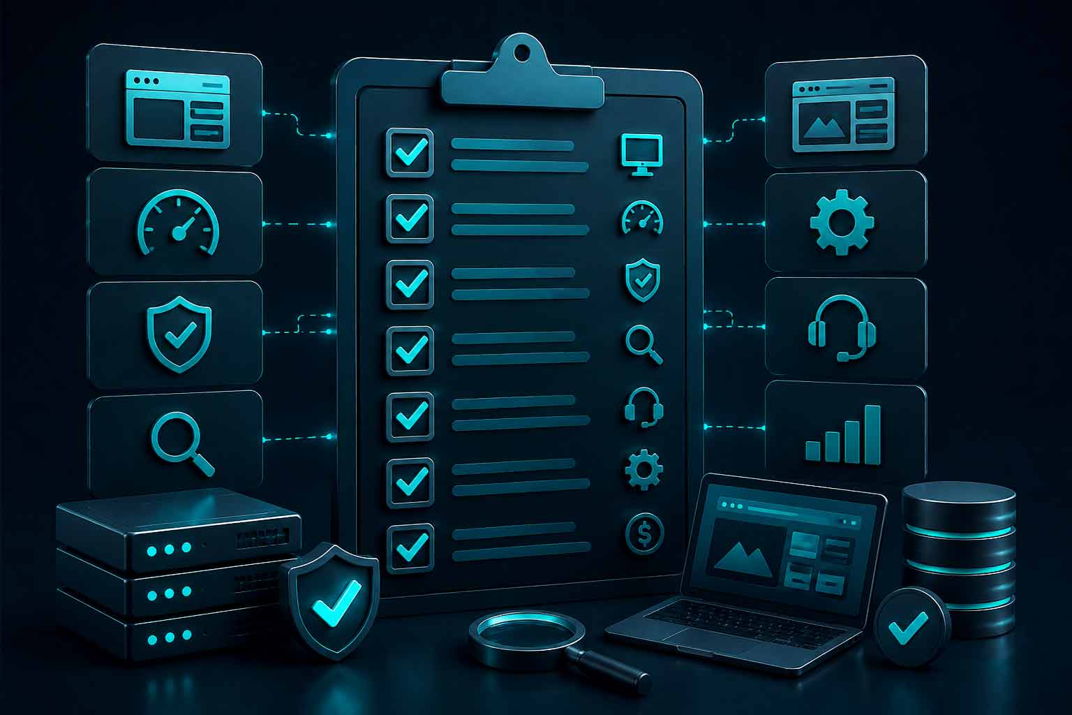 چک لیست انتخاب بهترین سایت ساز برای کسب‌وکار
