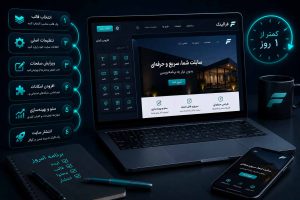 آموزش ساخت سایت در کمتر از یک روز