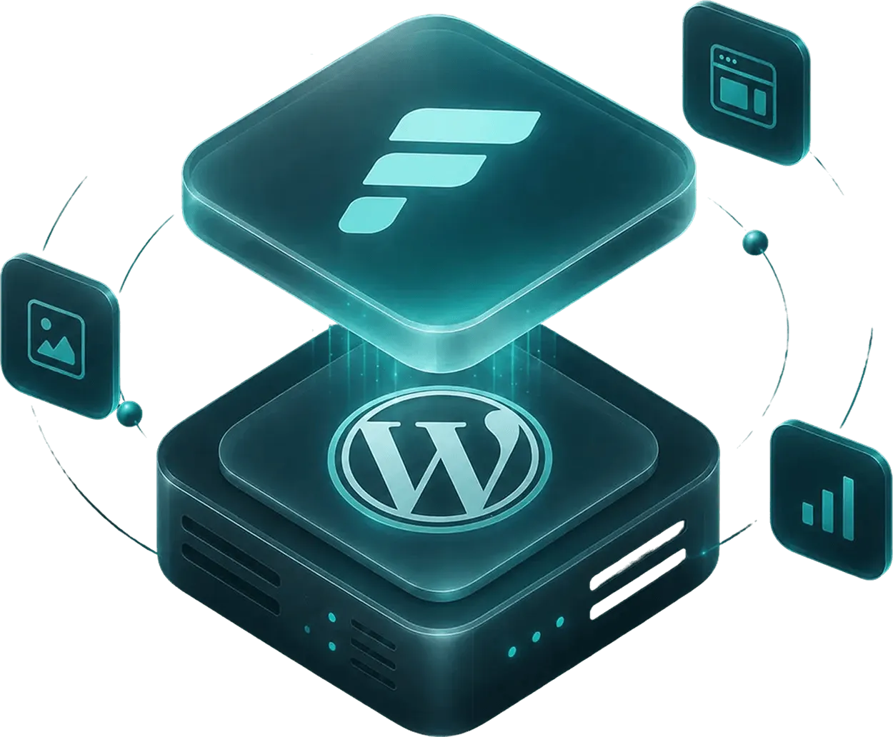 زیرساخت WordPress و لایه فرالینک