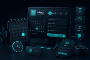 آموزش مدیریت خدمات، شعب و پرسنل در سیستم رزرو وقت فرالینک