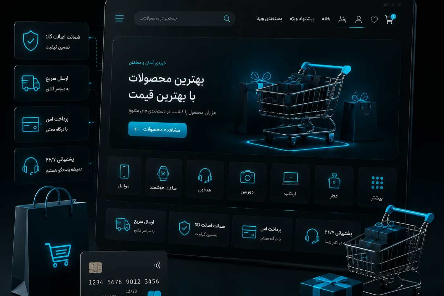 آموزش تنظیمات تکمیلی محصول در فرالینک
