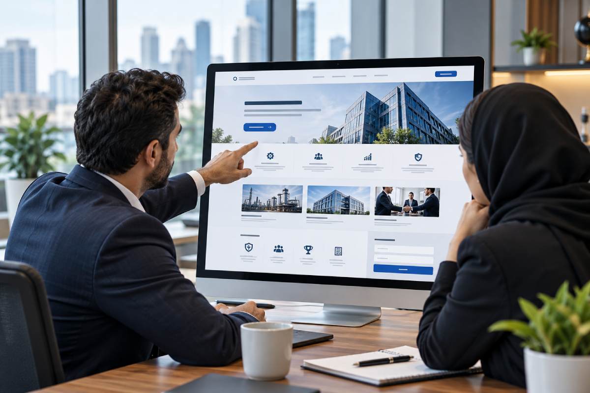 سایت ساز شرکتی کسب‌وکارهای B2B