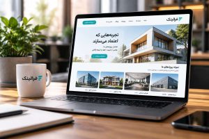سایت ساز شرکتی برای نمایش پروژهها