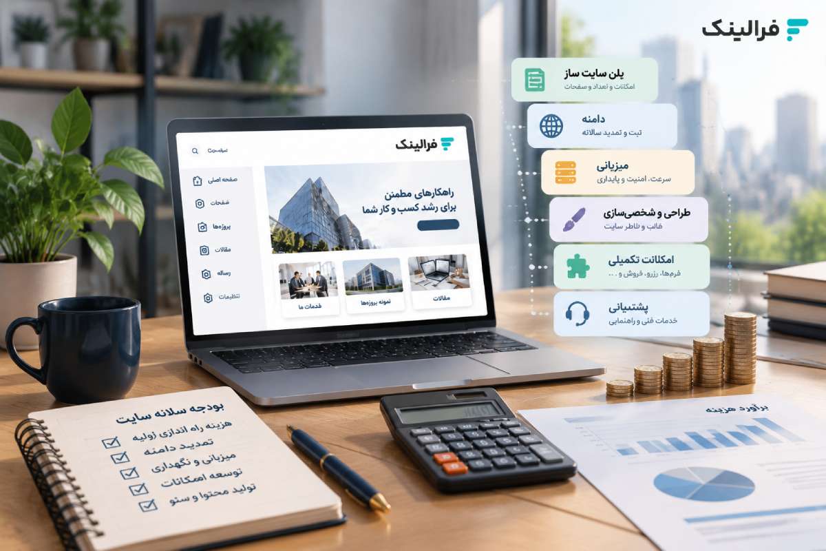 هزینه سایت ساز شرکتی