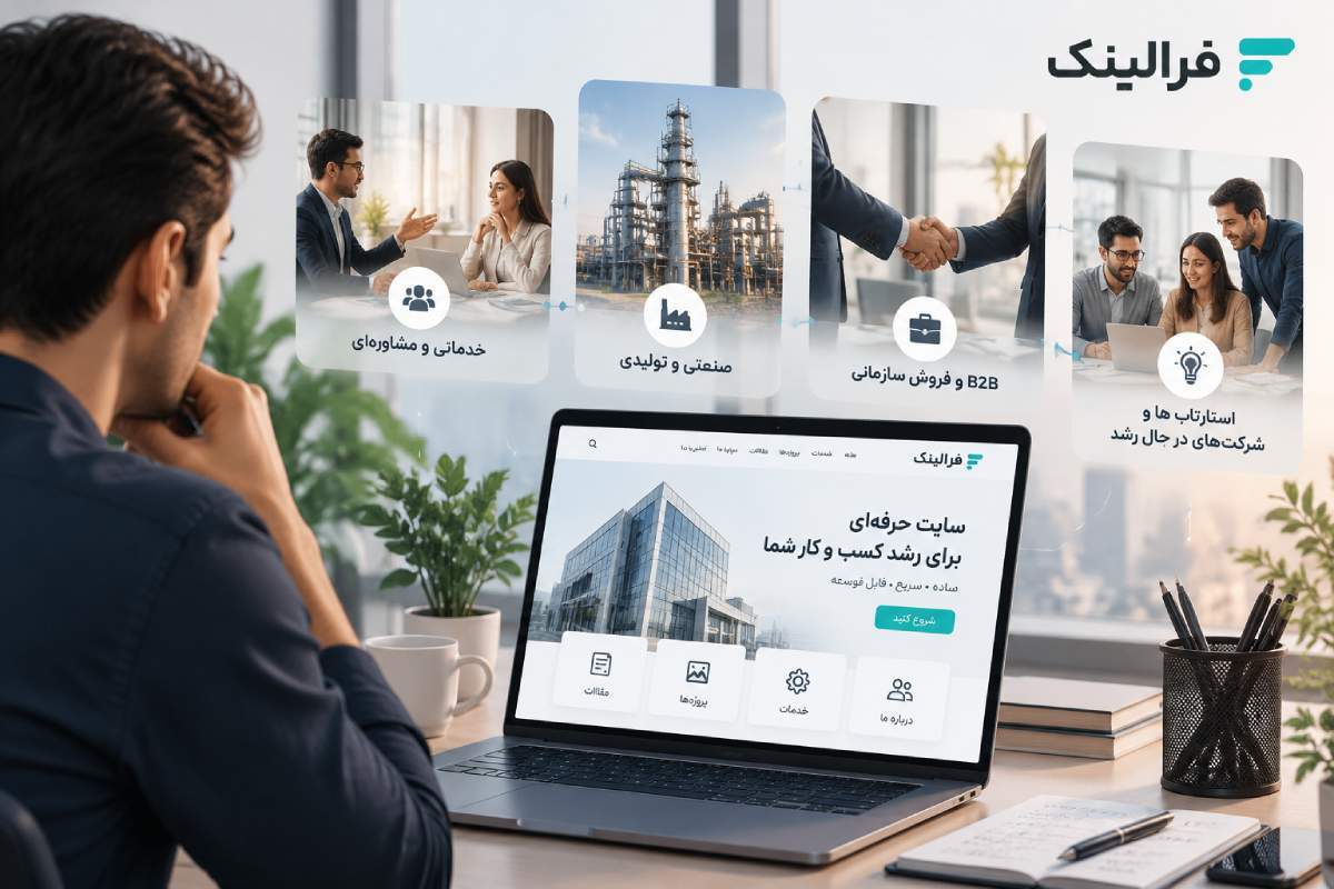 سایت ساز شرکتی حرفه ای چه ویژگی هایی دارد؟ ویژگی های سایت ساز حرفه ای