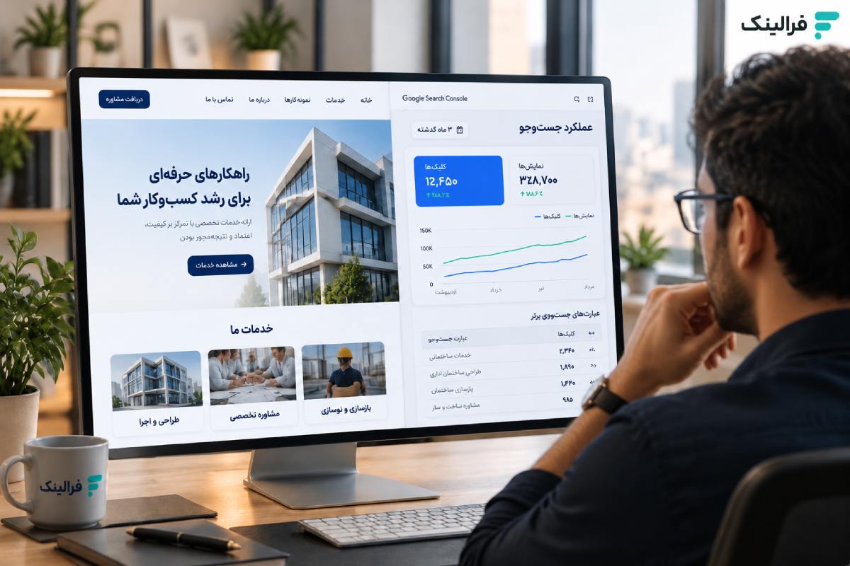 سایت ساز شرکتی مناسب سئو گوگل سایت ساز شرکتی مناسب سئو